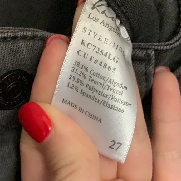🆕 Grey Washed KanCan Jeans - Picture 5 of 5